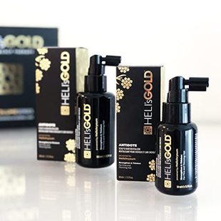 HELIs GOLD Scalp & Hair Revitalizer - For Fine/Thin Hair -