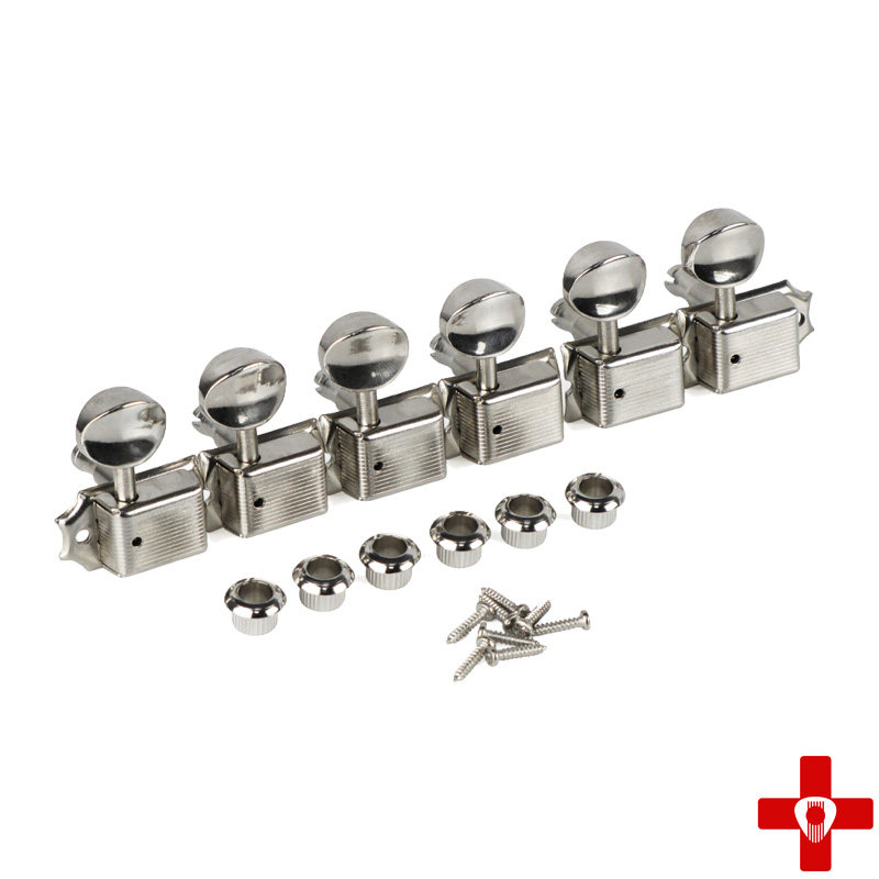 电吉他旋钮sq吉他调音钮st卷弦器弦钮半封闭复古式琴钮弦准