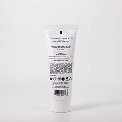 Nourish Organic  Age Defense Face Cleanser - Bilberry & Arc