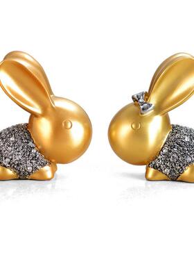 创意家居饰品玄关乔迁礼品结婚礼物酒柜隔板工艺礼品摆饰树脂摆饰