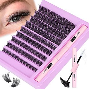 Newcally Lash Extension Kit Cluster Lashes Kit Lash Clusters