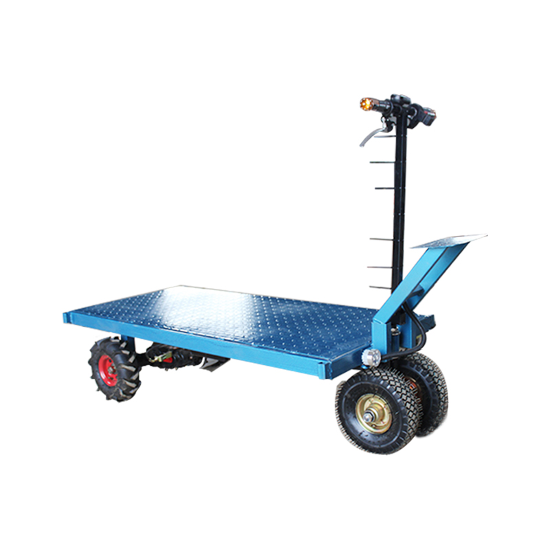 大棚运输车 电动 农用车爬坡平板车运货车搬运车三轮升降车折叠车