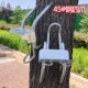 极速爬树神器爬大树滑上树神器爬树工具专用脚扎子不锈钢猫爪