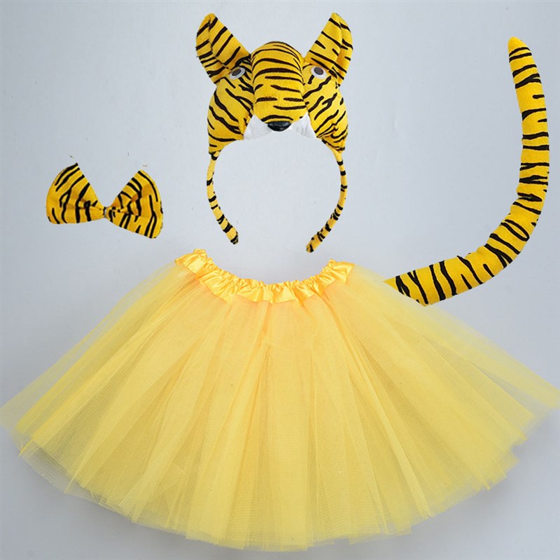 Ikat Kepala Telinga Hewan Anak Perempuan Wanita Rok Ikat Eko