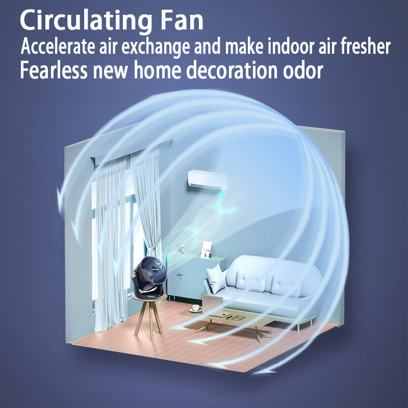 Z1 Air Circulation Fan USB Charging Household Table Shaking