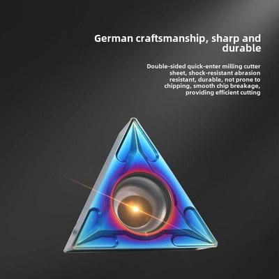 数控车削刀片不锈钢专用Tcmt16T304机夹单面车床刀片三角头刀片