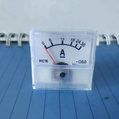 91C16交直流电流电压表91L16-A迷你指针式机械电压表 小表头40*40