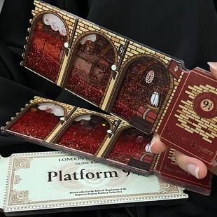 哈利波特943站台车票流沙冰箱贴票根魁地奇联名装饰磁吸收藏摆件