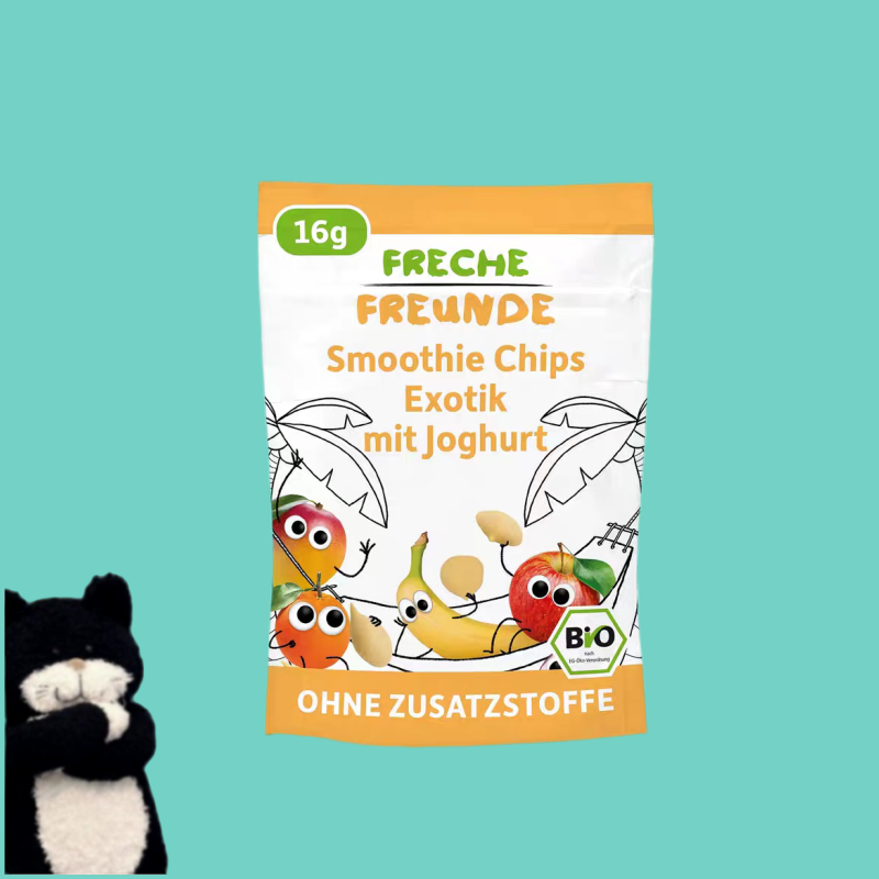 【满300包邮】#德国直邮#Freche Freunde有机热带水果溶豆16g