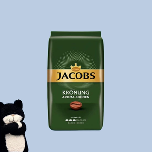 【满300包邮】#德国直邮#Jacobs皇冠芳香咖啡豆500g