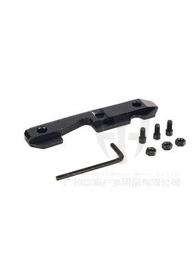 J12锦明食铁兽桥镜MST74U镜桥AK阿卡CP105鱼骨导轨侧镜座