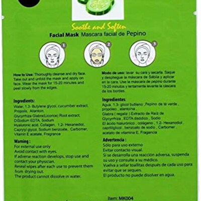极速Celavi Facial Mask Set Korean Essence Sheet Masks (12-pc