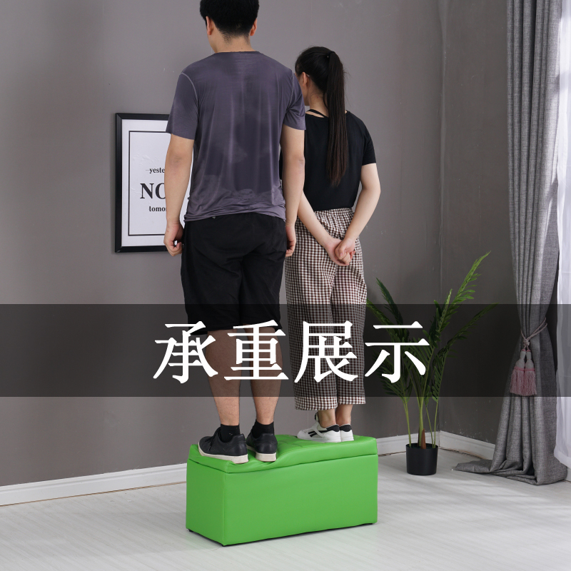 收纳凳子可坐人储物长条凳卧室放衣服的床边置衣凳床尾沙发长方形