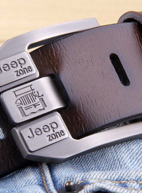 Genuine Leather for Men High Quality Jeans Belt Strap Luxury