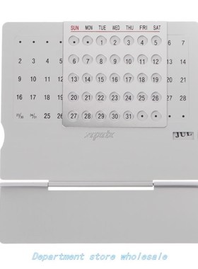 Super Perpetual Unique Adjustable Desk Calendar Office Suppl