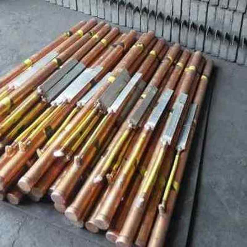新款电解离子接地极镀铜铜包钢工程防雷高能防腐缓释型离子接地棒