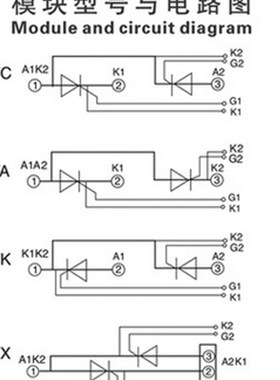 MTC 300A 1200V-1600V KKT MrCC PK IR EMGE TM上整 晶闸管模块