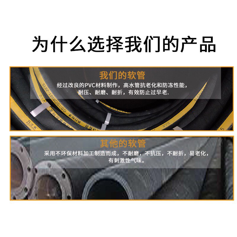 极速优质耐用b黑色夹布毛面橡胶管喷砂耐热浆高温耐油泥耐管米81