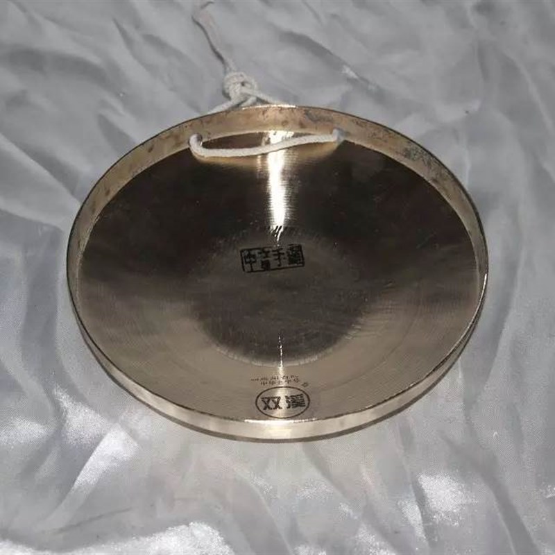 厂家直销铜锣打击乐器21高中低音手锣演戏锣五音锣腰鼓锣道士包邮