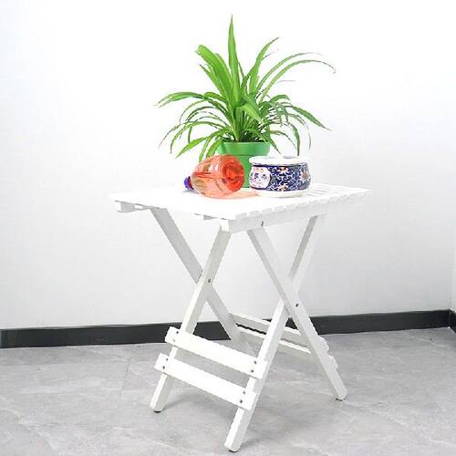 好货Patio Side Table Outdoor, Rectangular End Table