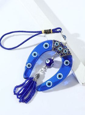 Turkish Blue Eye Pendant European And American Simple Bead