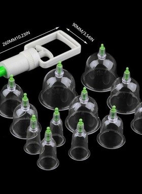Cupping Device Vacuum Cupper Cupping 12 Cans Paper Card