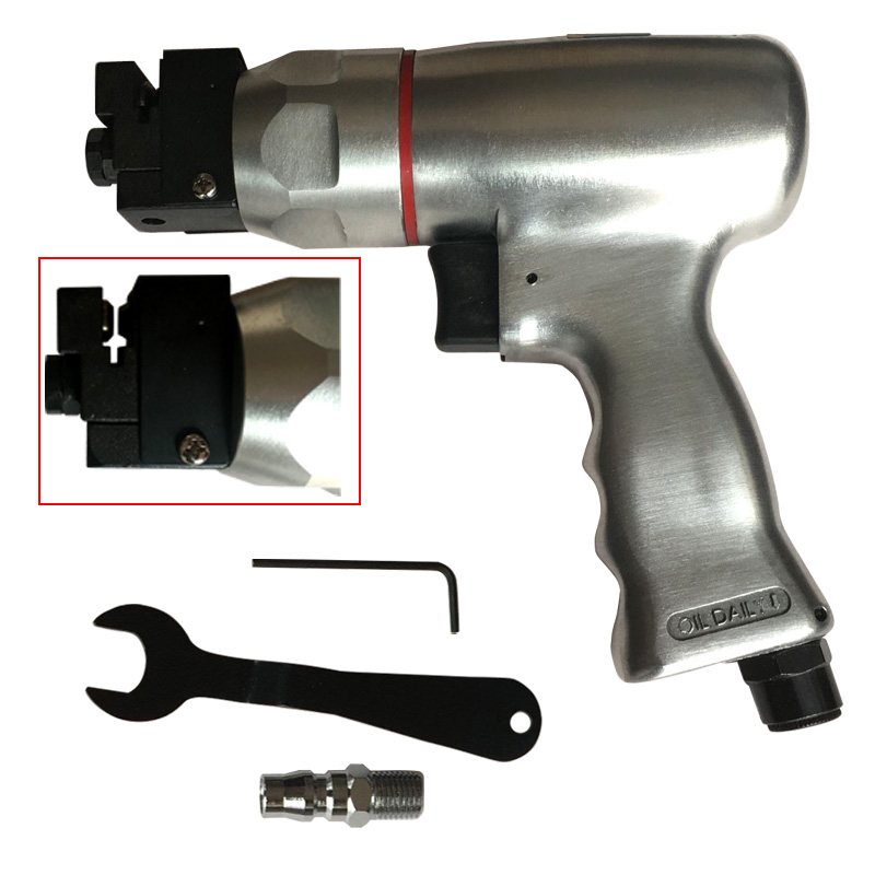 。金属广告字气动打孔枪铁皮冲孔机不锈钢发光字台湾制造打孔器