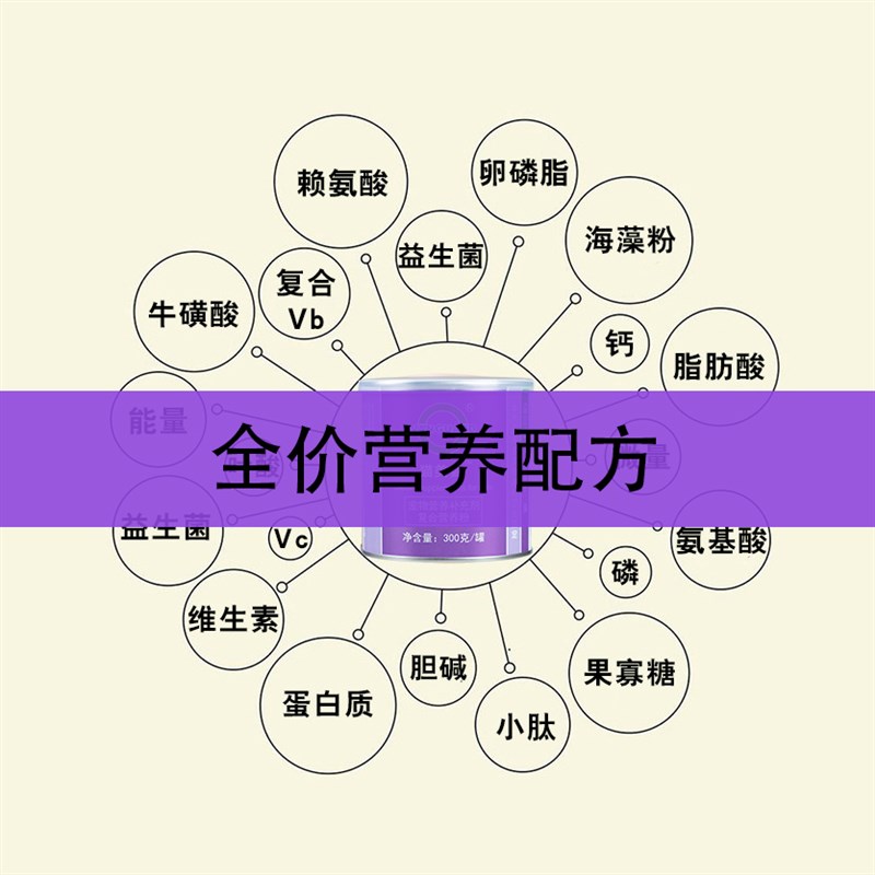 猫美健猫咪维生素微量元素猫赖氨酸猫用牛磺酸猫复合营养粉保健品