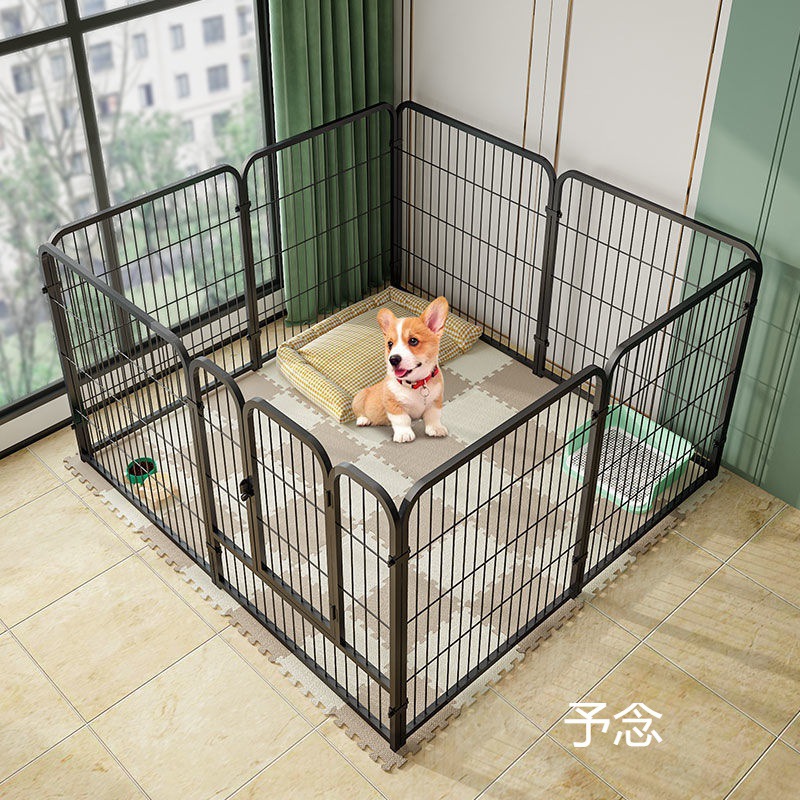 狗狗围栏宠物门栏室内狗笼子围栏式大小型犬金毛泰迪隔离门狗栅栏