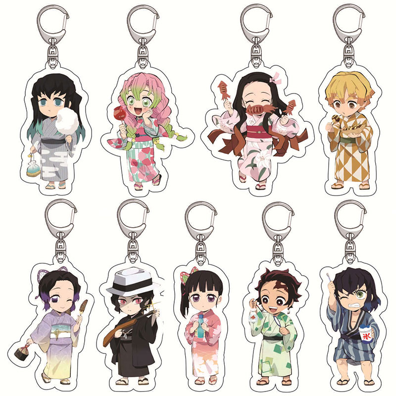 新品New Demon Slayer Keychain Kimetsu No Yaiba Blade of Ghos