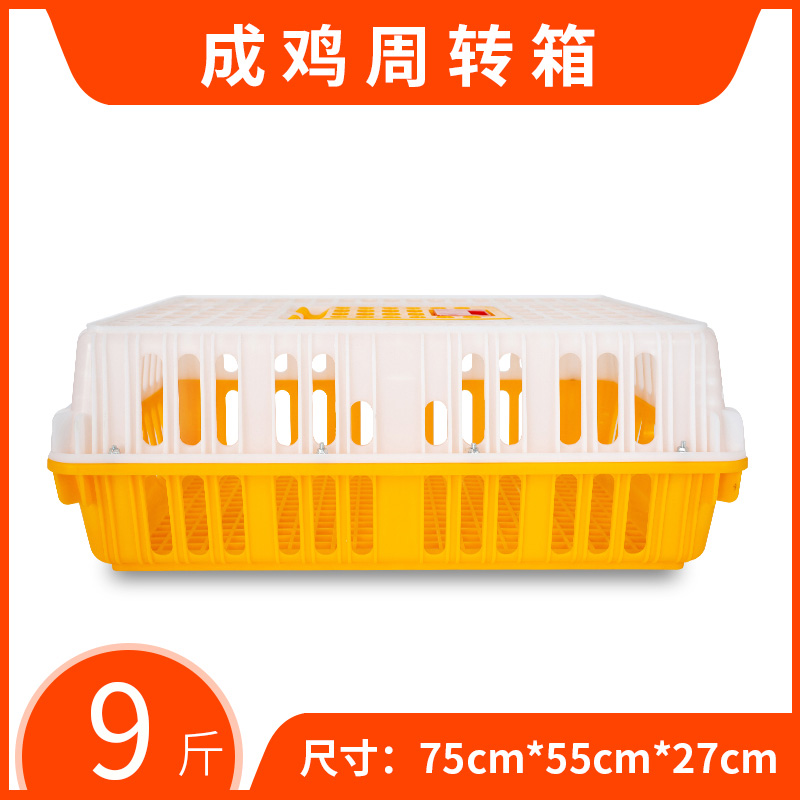 塑料鸡笼塑料运输笼鸭笼鹅笼鸡筐装鸡胶笼鸡笼周转箱成鸡箱鸡笼子