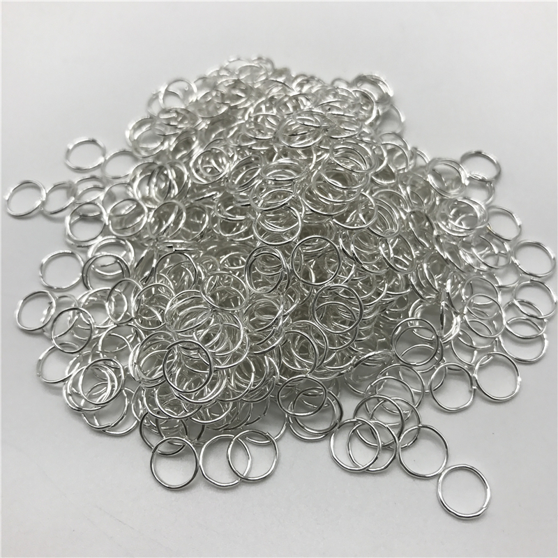 4mm 6mm 8mm 10mm Metal Open Jump Rings Split Rings s For Diy