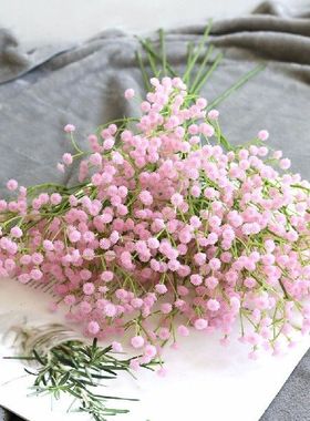 1 Bunch  Artificial Flowers Silk Cloth  Plastic Gypsophila