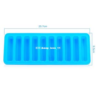 New Kitchen Gadgets Silicone 10 Hole Ice Cube Tray Mold Ice