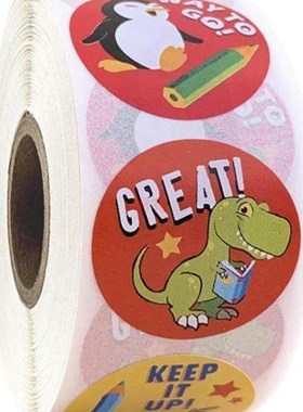 500pcs Reward ckers Encouragement cker Roll for Kds