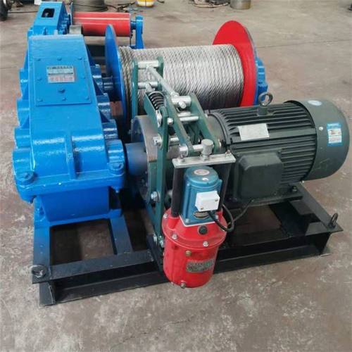 新品小型建筑卷扬机 提升机小z型卷扬式启闭机机吊机工程中的应用