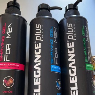 现货Elegance Transparent Shaving Gel Earth 16.9 Oz 颜色备注