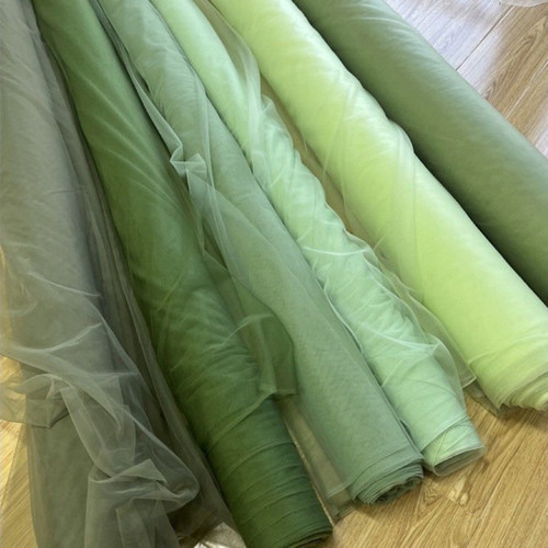 国风绿色系纱幔幼儿园吊饰