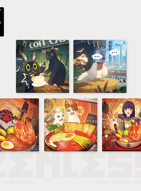 【绝区零官方】丽都留影系列 影像收藏透卡套组第一弹