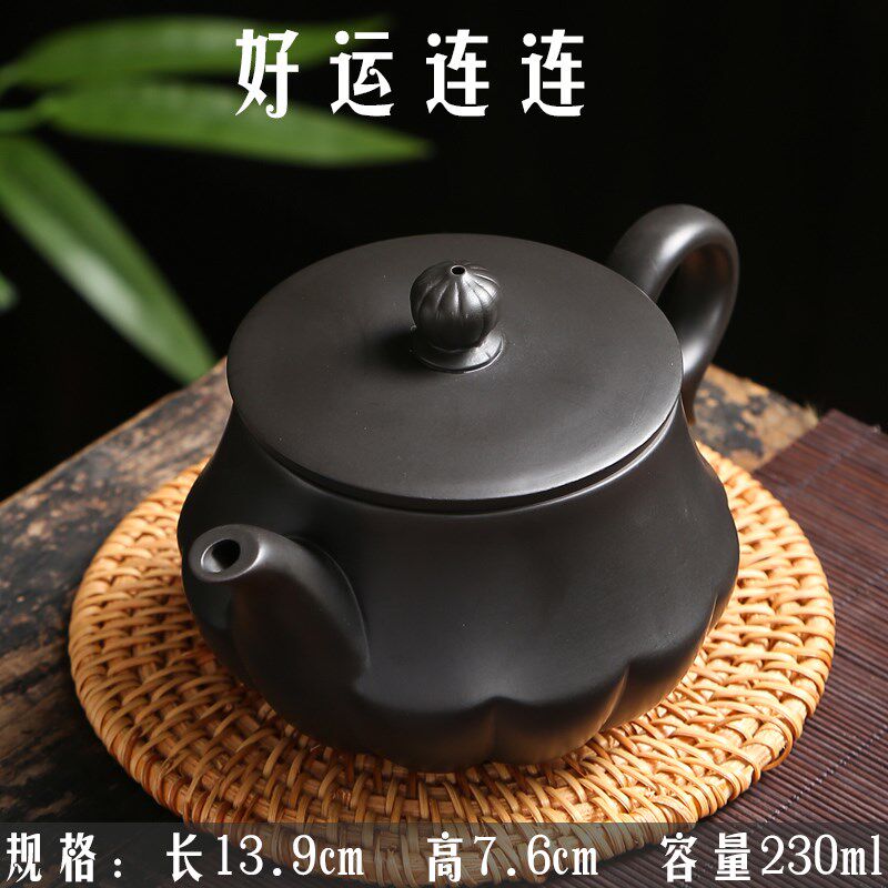 新款紫砂壶单壶手k工茶具泡茶壶家用中式功夫茶杯西施石瓢壶定制L