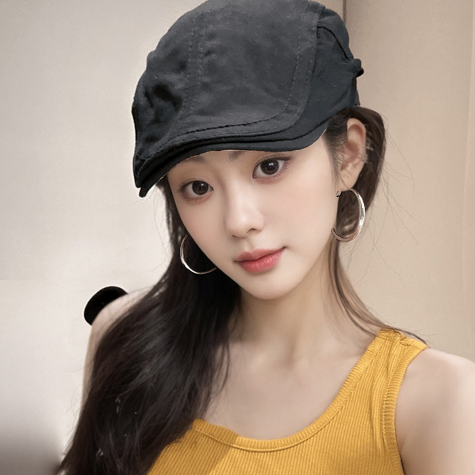 前进帽反戴贝雷帽新款鸭舌帽薄款鸭嘴帽小头围帽子0119k,服饰配件/皮带/帽子/围巾,帽子,淘宝优惠券,粉丝福利购,淘宝优惠卷