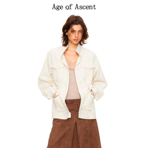10.10上新Age of Ascent 柔感碳磨棉中长款谷仓夹克外套