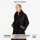 Ascent Age 复古主义可拆卸毛领加厚保暖机车风皮衣外套