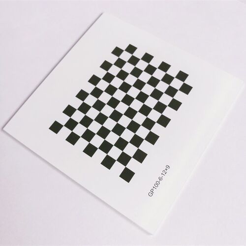 棋盘格 氧化铝标定板 漫反射 不反光 G12*9方格 视觉光学校正板