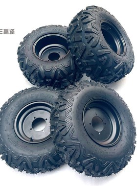 四轮沙滩车卡丁车摩j托车23X7-10  22X10-10寸A字6层轮胎真空轮毂