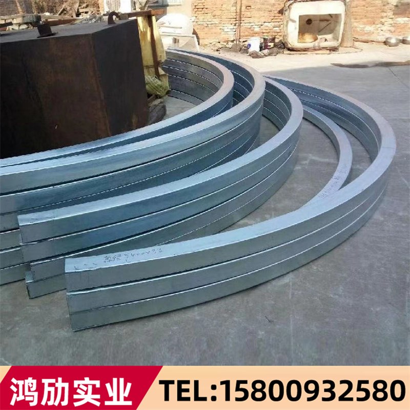 方管钢材激光加工切割折弯u方钢型材镀锌方管圆管拉弯半圆卷圆弧