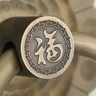 中式仿古大门拉手全o铜复古门把手铜门环老式木门拉环纯黄铜配件