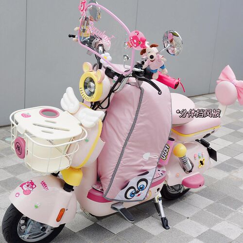 适用于小牛电动车挡风被冬季加绒加厚f100/f20G00/f400t/f0/g400t