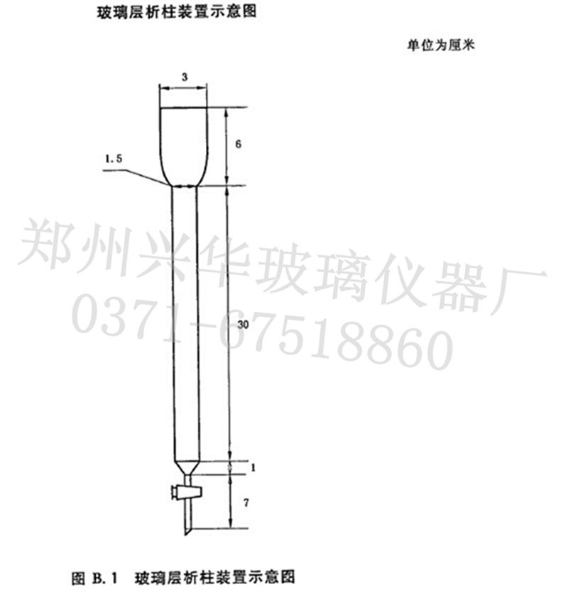 具储液杯层析柱/色层分析柱/玻璃漏斗G层析柱带储液杯层析柱可定图片