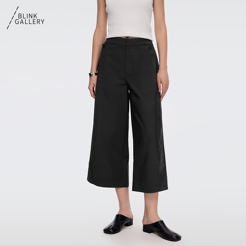 BLINK/「高频舒适」直筒休闲工装七分裤通勤百搭阔腿裤
